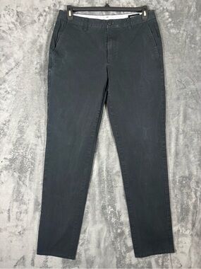 Bonobos Dress Pants Mens Sz 32x34 Black Athletic Fit